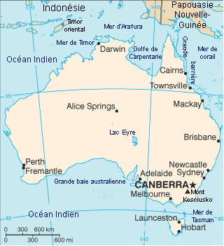 Géographie de l'Australie — Wikipédia