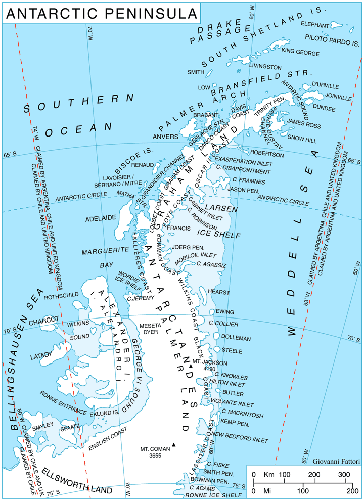 Péninsule Antarctique — Wikipédia