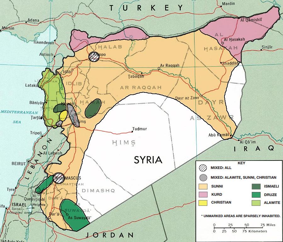 Sectarianism and minorities in the Syrian civil war - Wikipedia