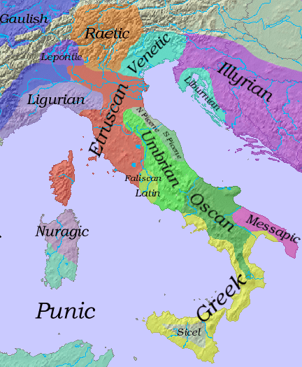 Italic languages - Wikipedia