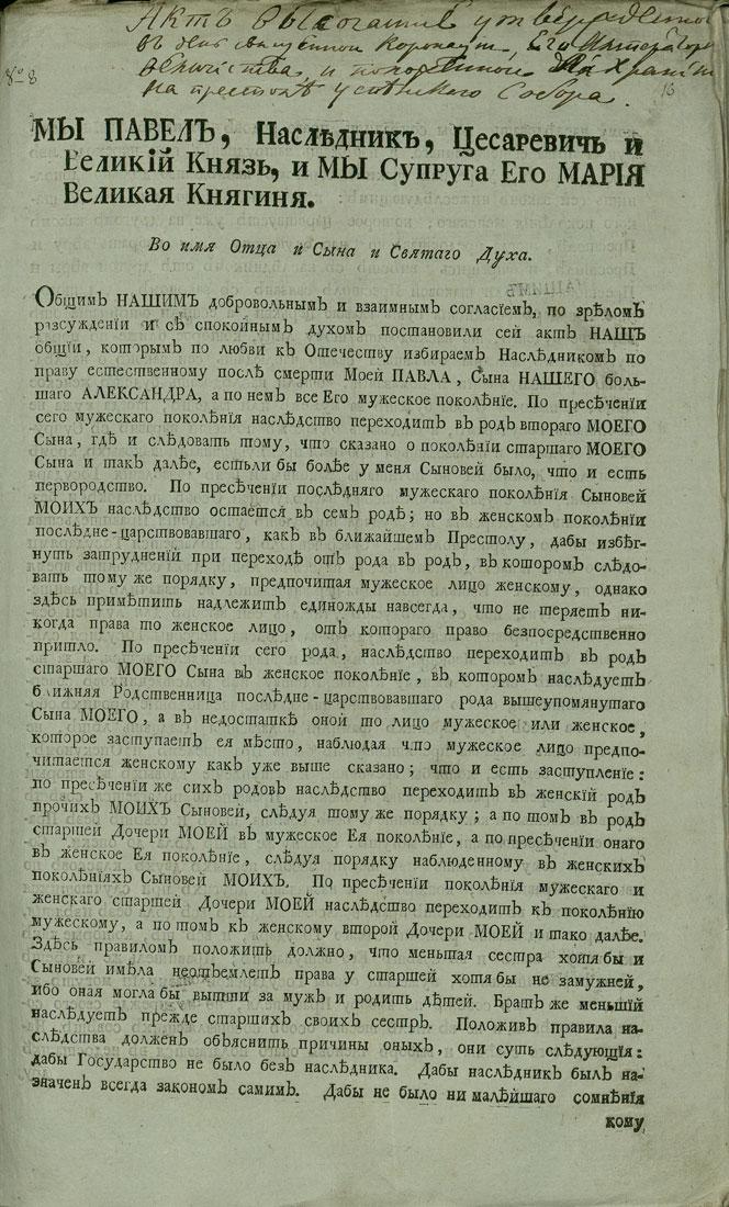 Loi de succession de l'Empire russe — Wikipédia