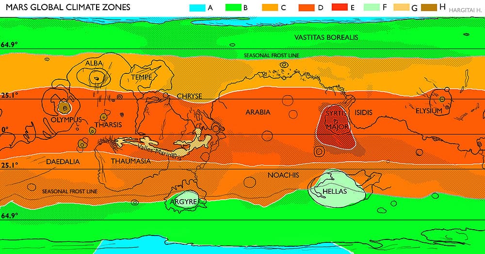 Climat de Mars — Wikipédia