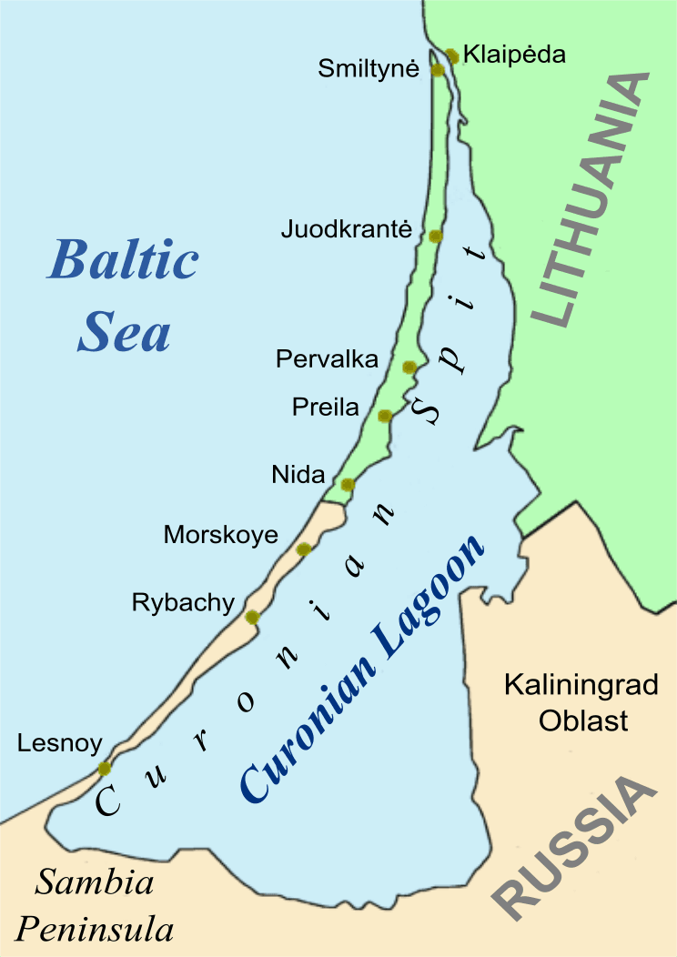 Curonian Lagoon - Wikipedia