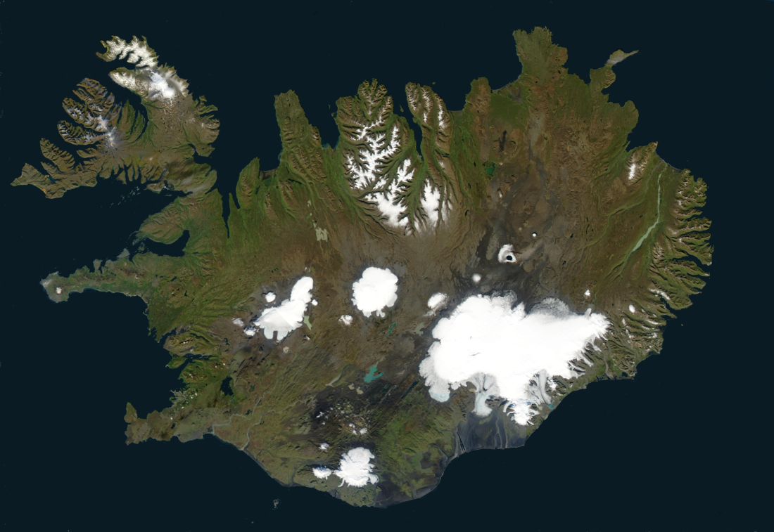 Géographie de l'Islande — Wikipédia