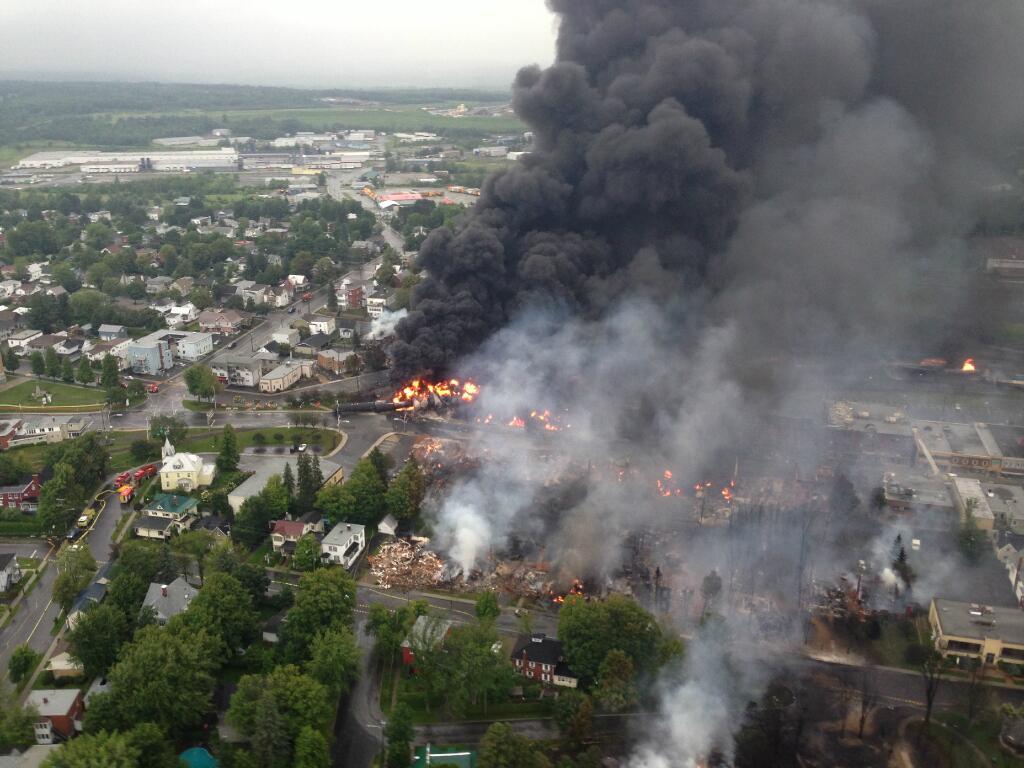 Accident ferroviaire de Lac-Mégantic — Wikipédia