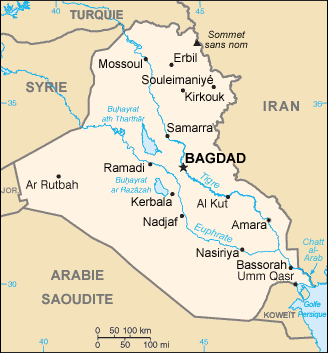 Géographie de l'Irak — Wikipédia