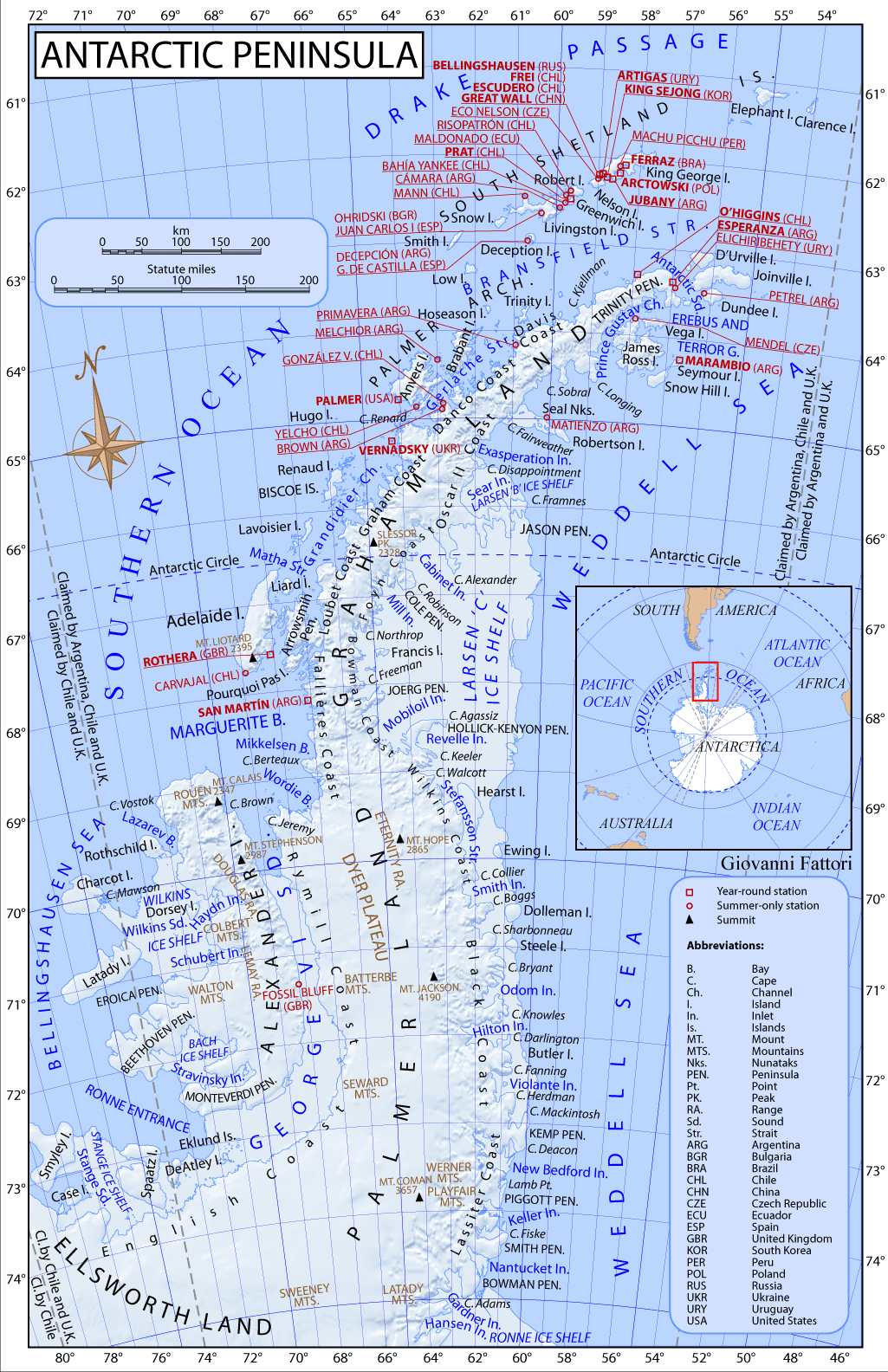 Antarctic Peninsula - Wikipedia