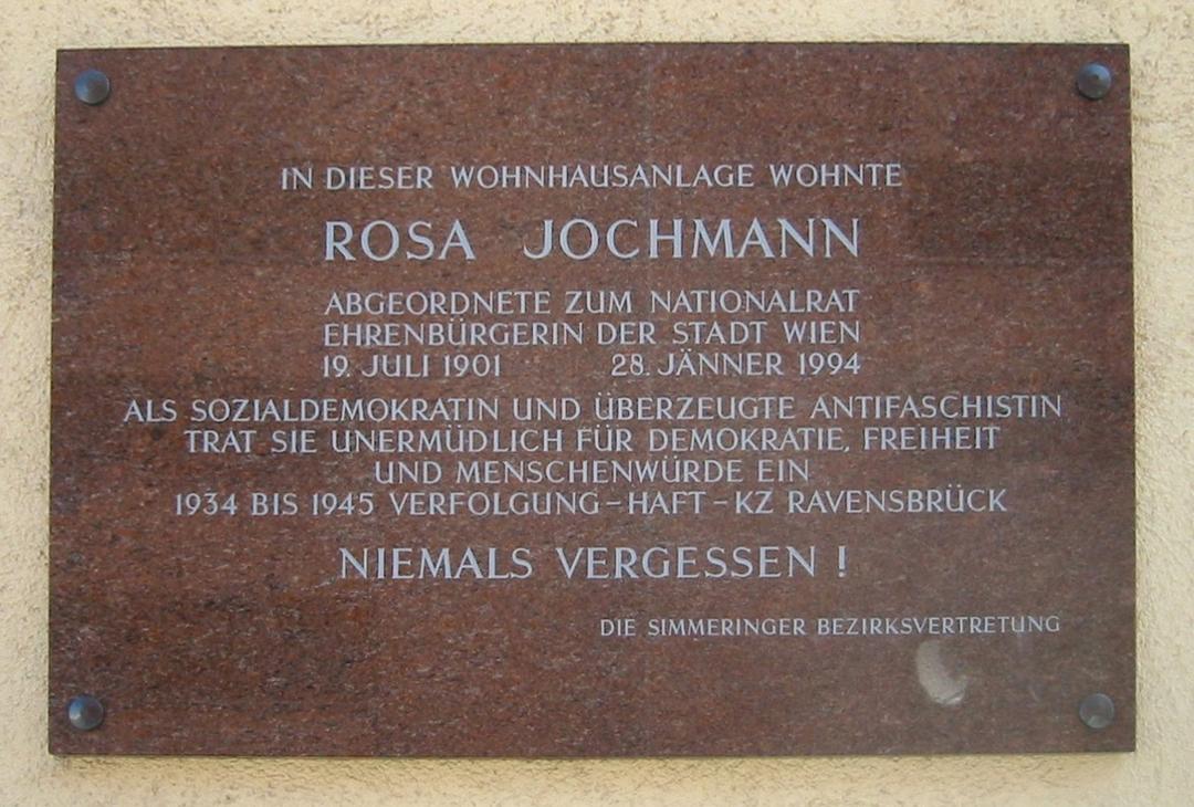 Rosa Jochmann — Wikipédia