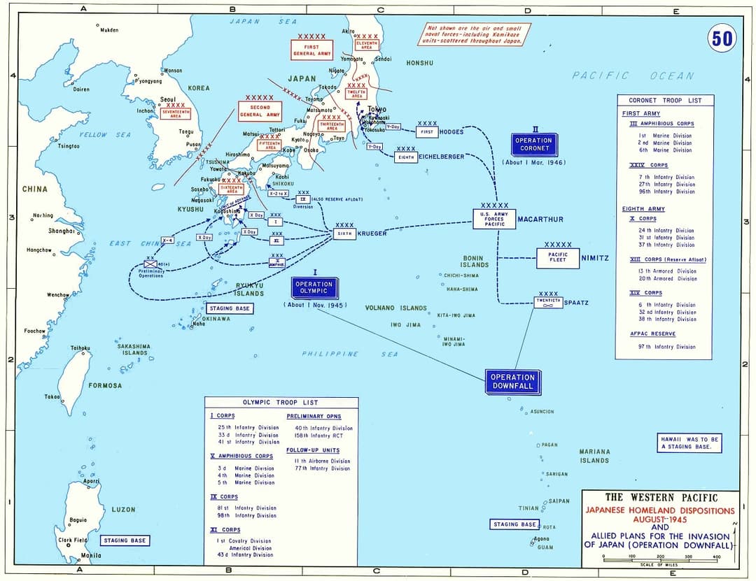 Opération Downfall — Wikipédia