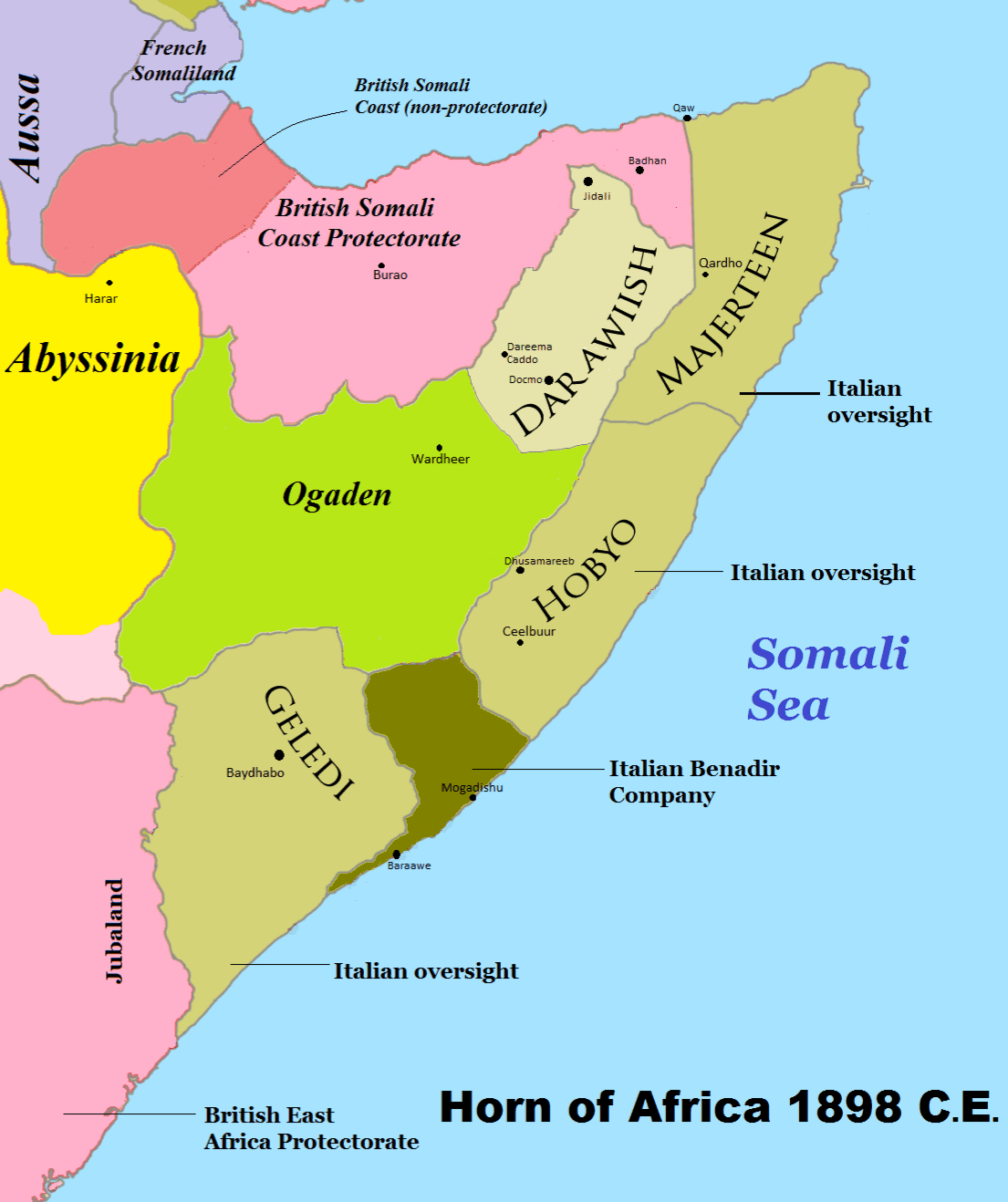 Dervish movement (Somali) - Wikipedia