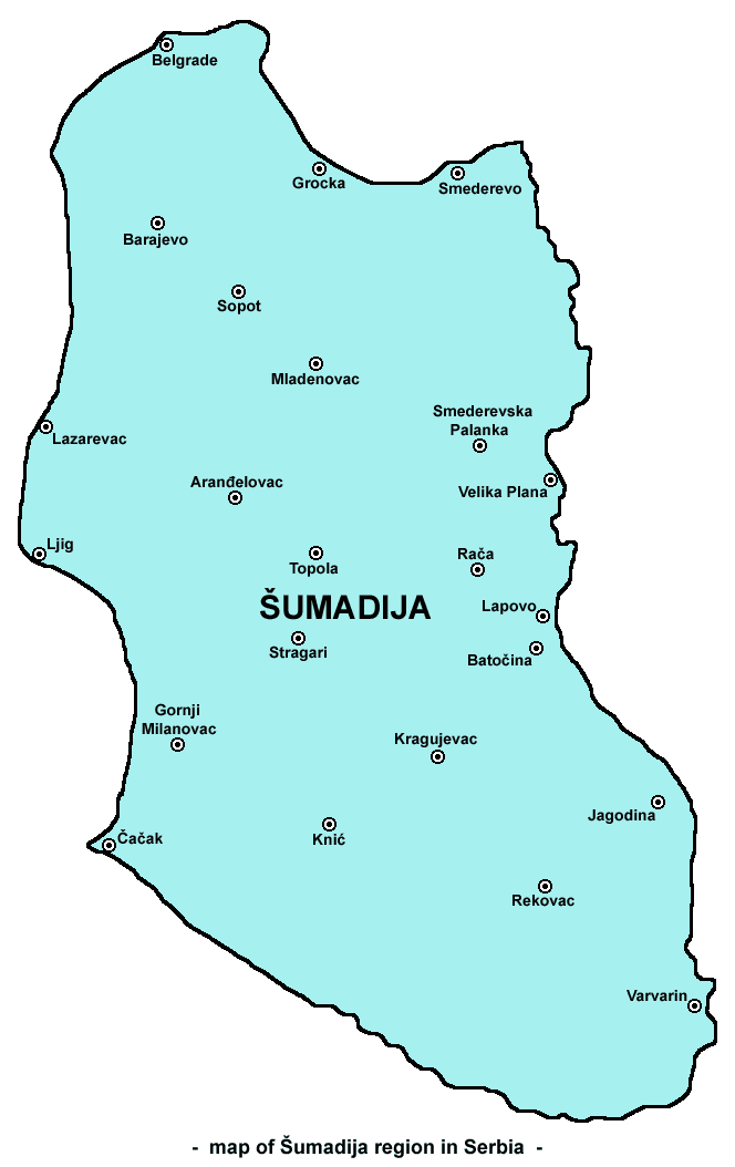 Šumadija (région) — Wikipédia