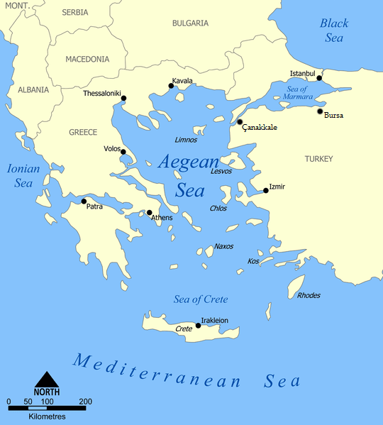 Aegean Sea - Wikipedia