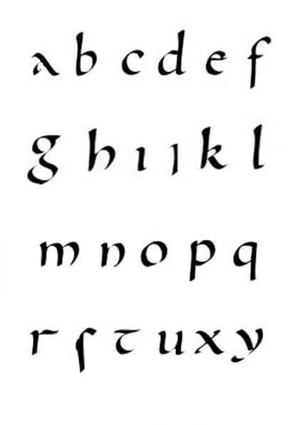 Carolingian minuscule - Wikipedia