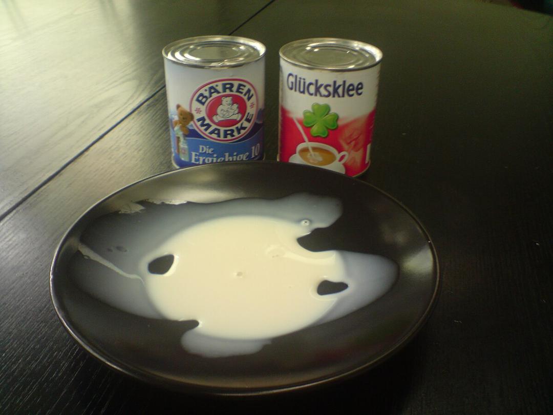 Lait concentré non sucré — Wikipédia