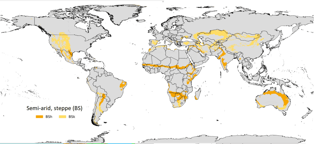 Semi-arid climate - Wikipedia