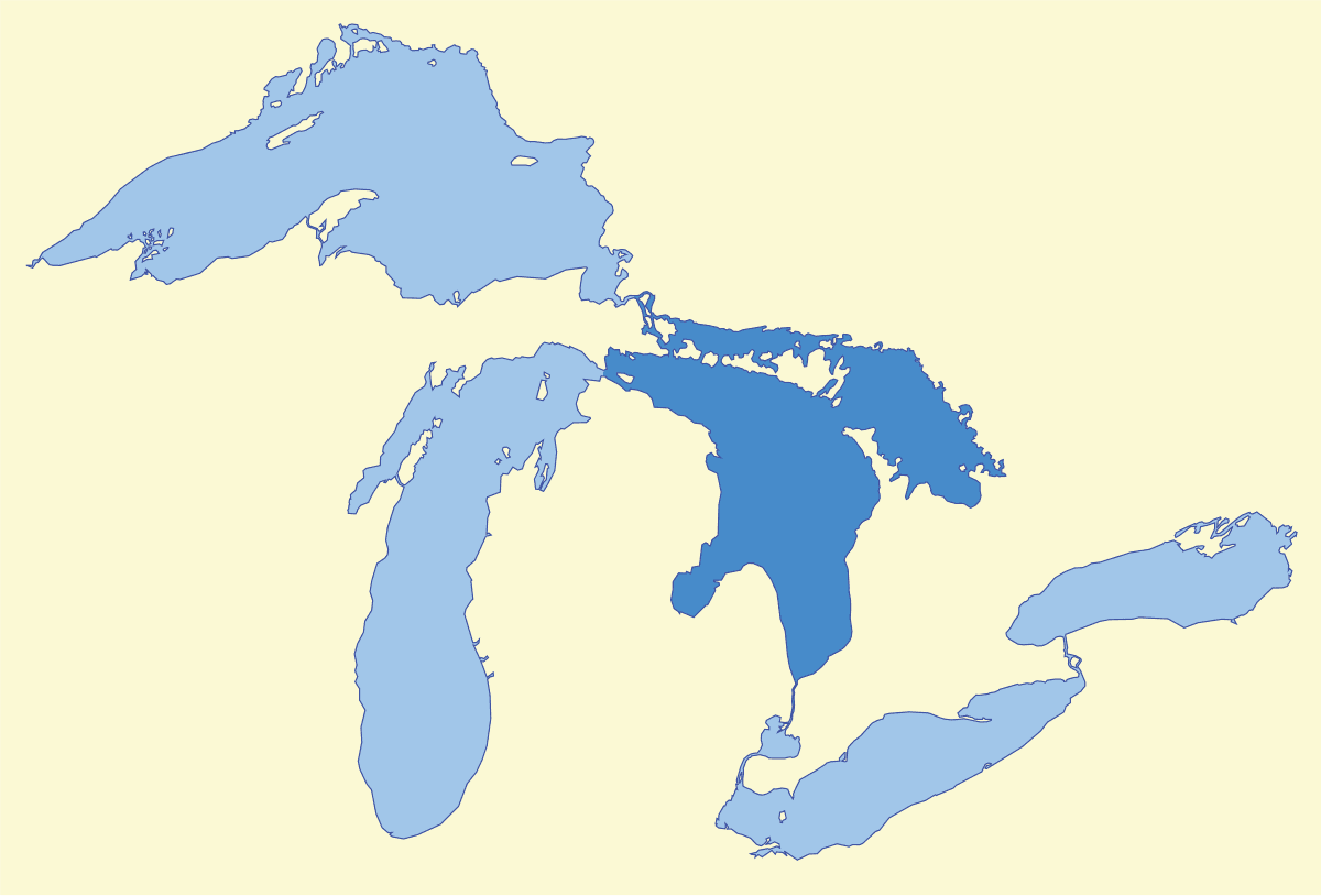 Lac Huron — Wikipédia