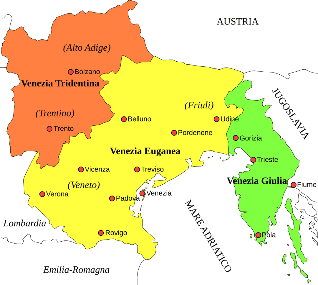 Triveneto - Wikipedia