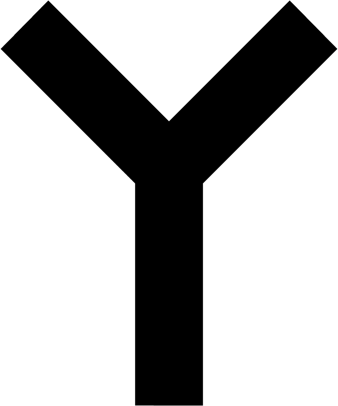 Forked cross - Wikipedia