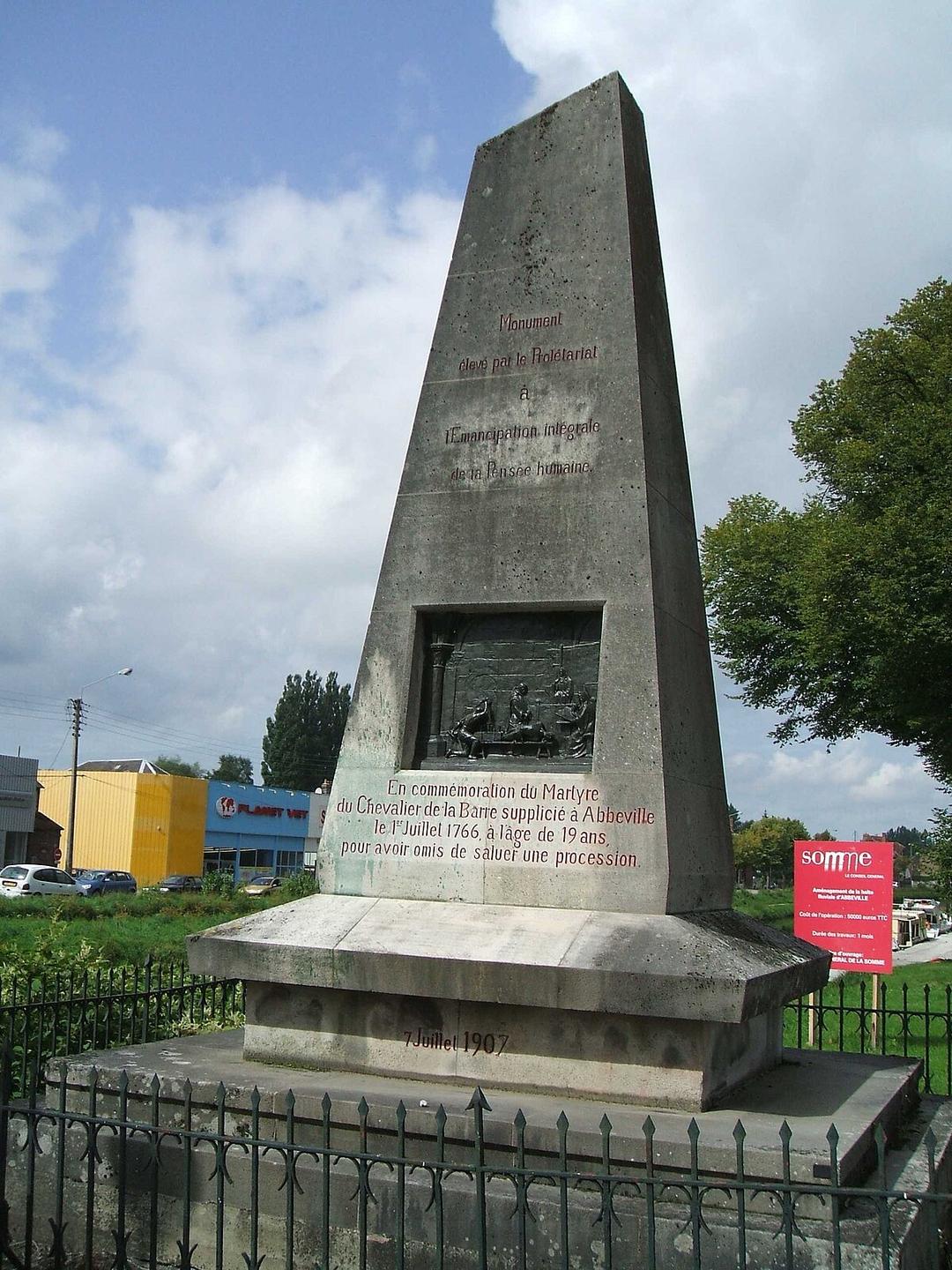 La Barre Monument - Wikipedia