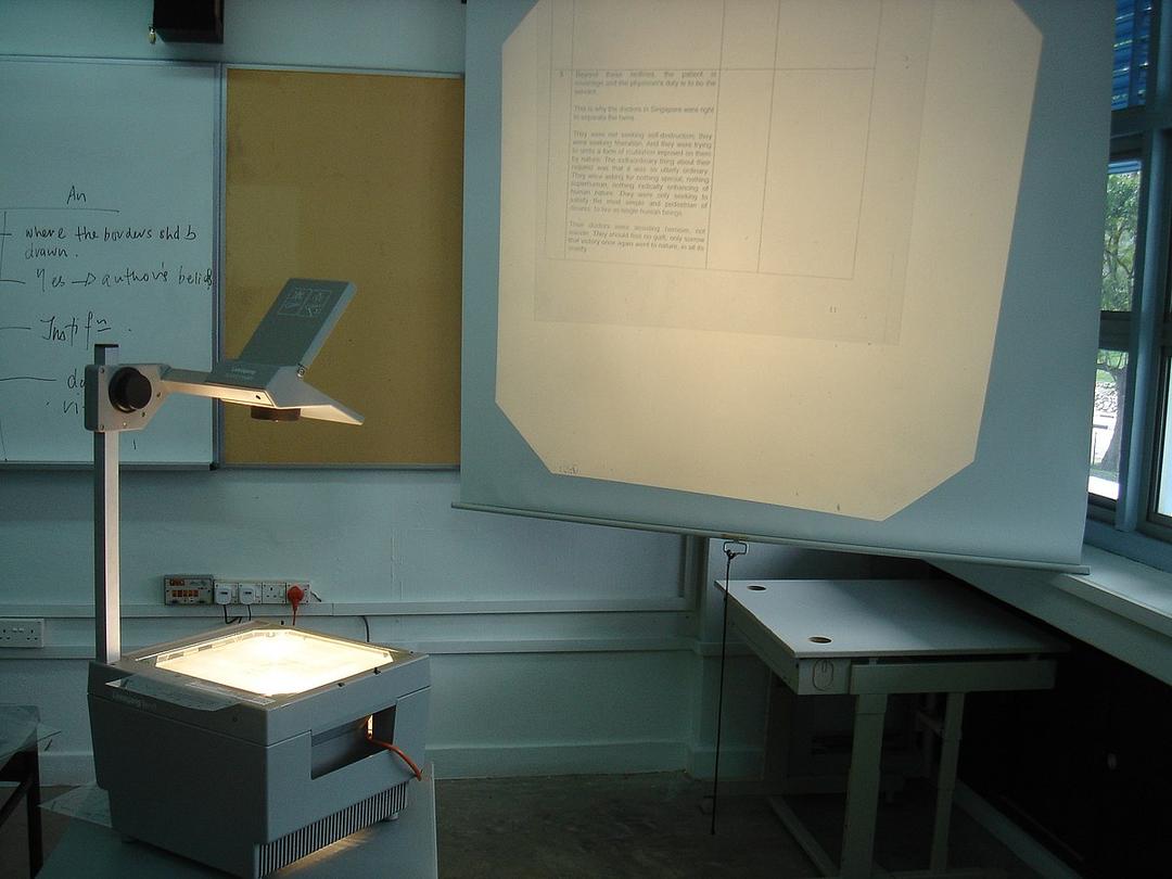 Overhead projector - Wikipedia