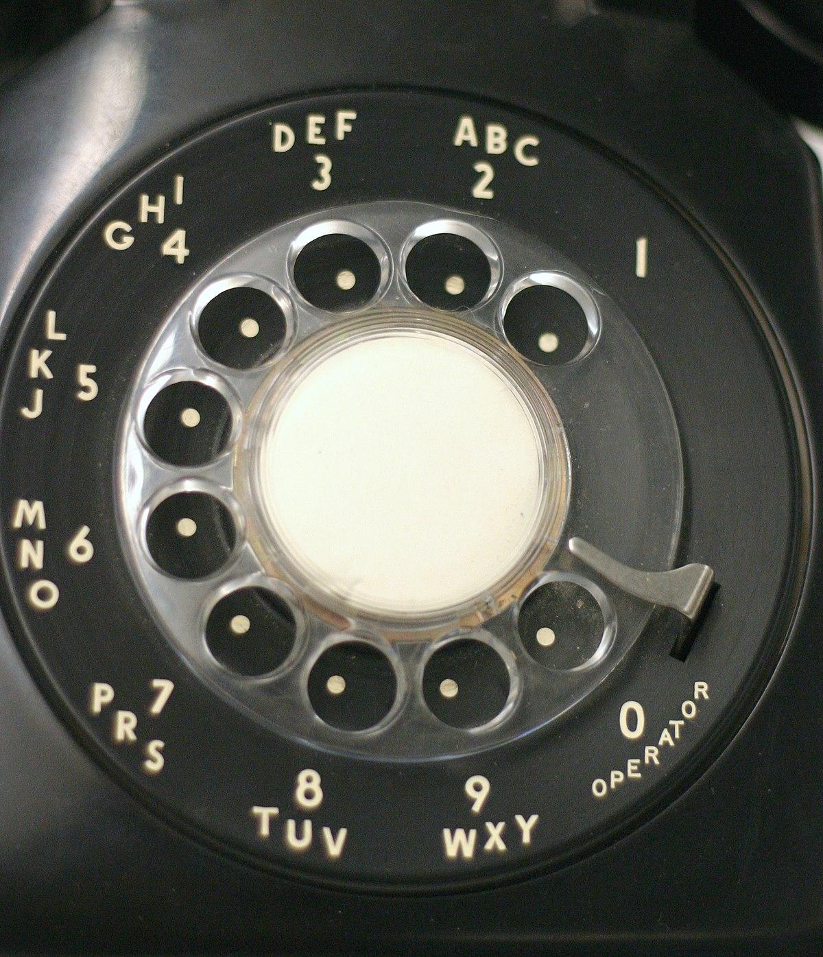 Cadran téléphonique — Wikipédia