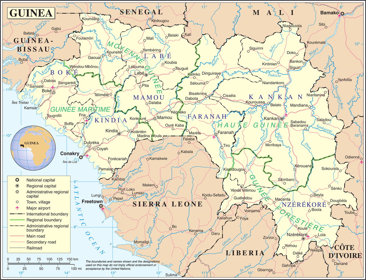 Geography of Guinea - Wikipedia