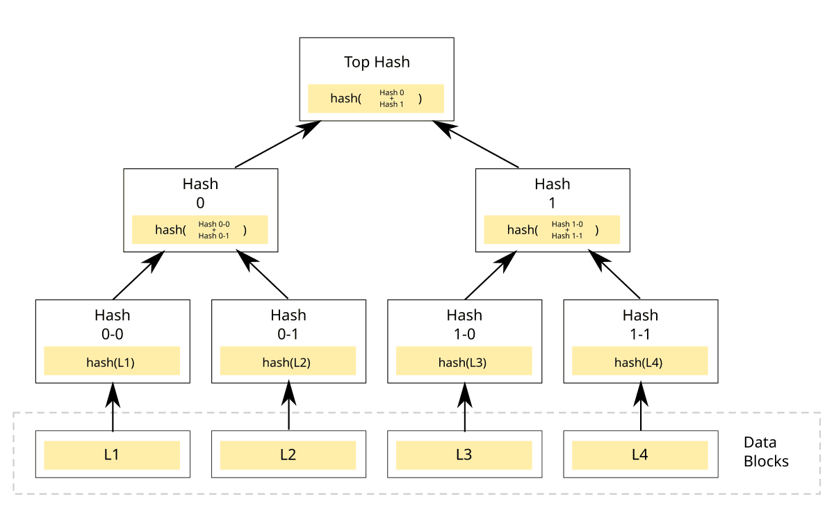 Merkle tree - Wikipedia