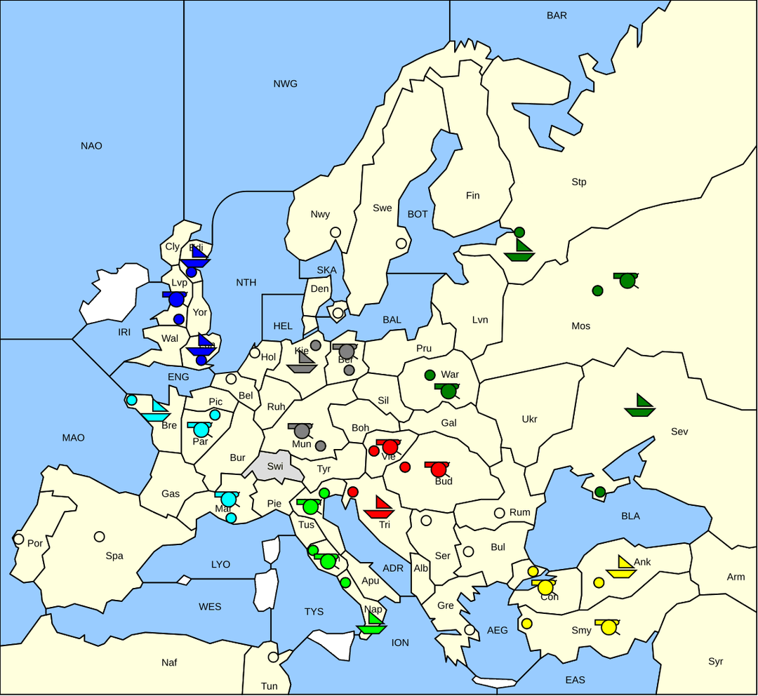 Diplomatie (jeu) — Wikipédia