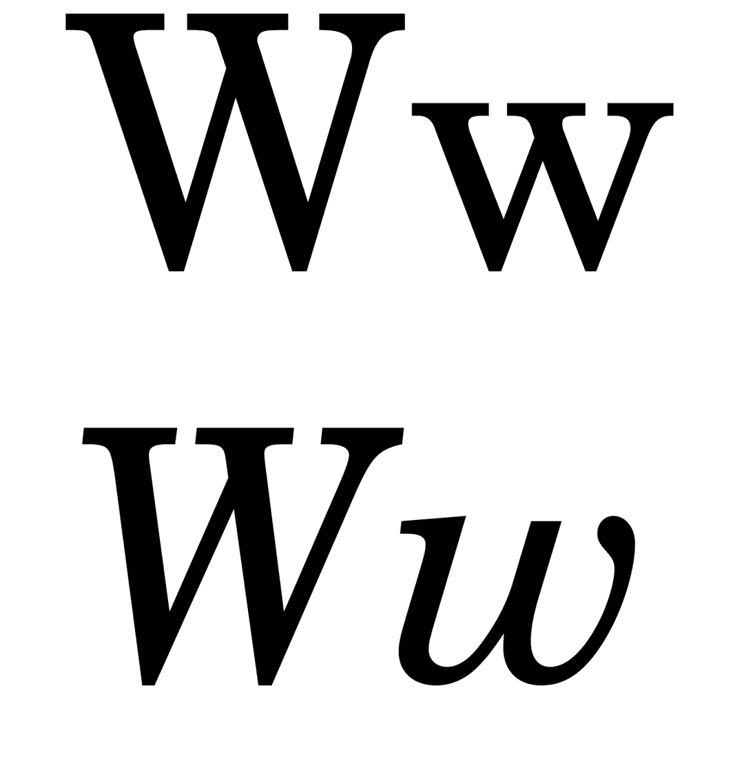 W (lettre) — Wikipédia