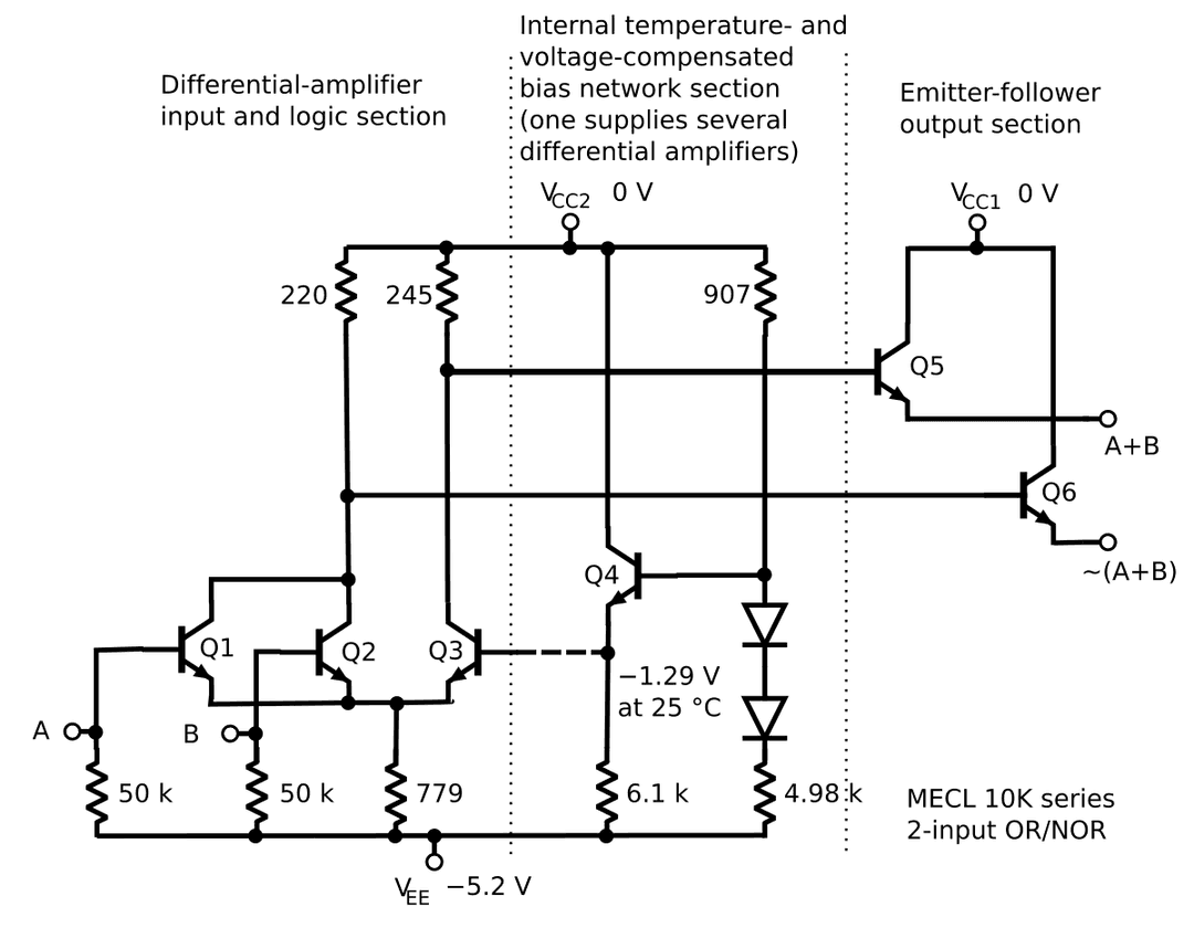 Emitter coupled logic — Wikipédia