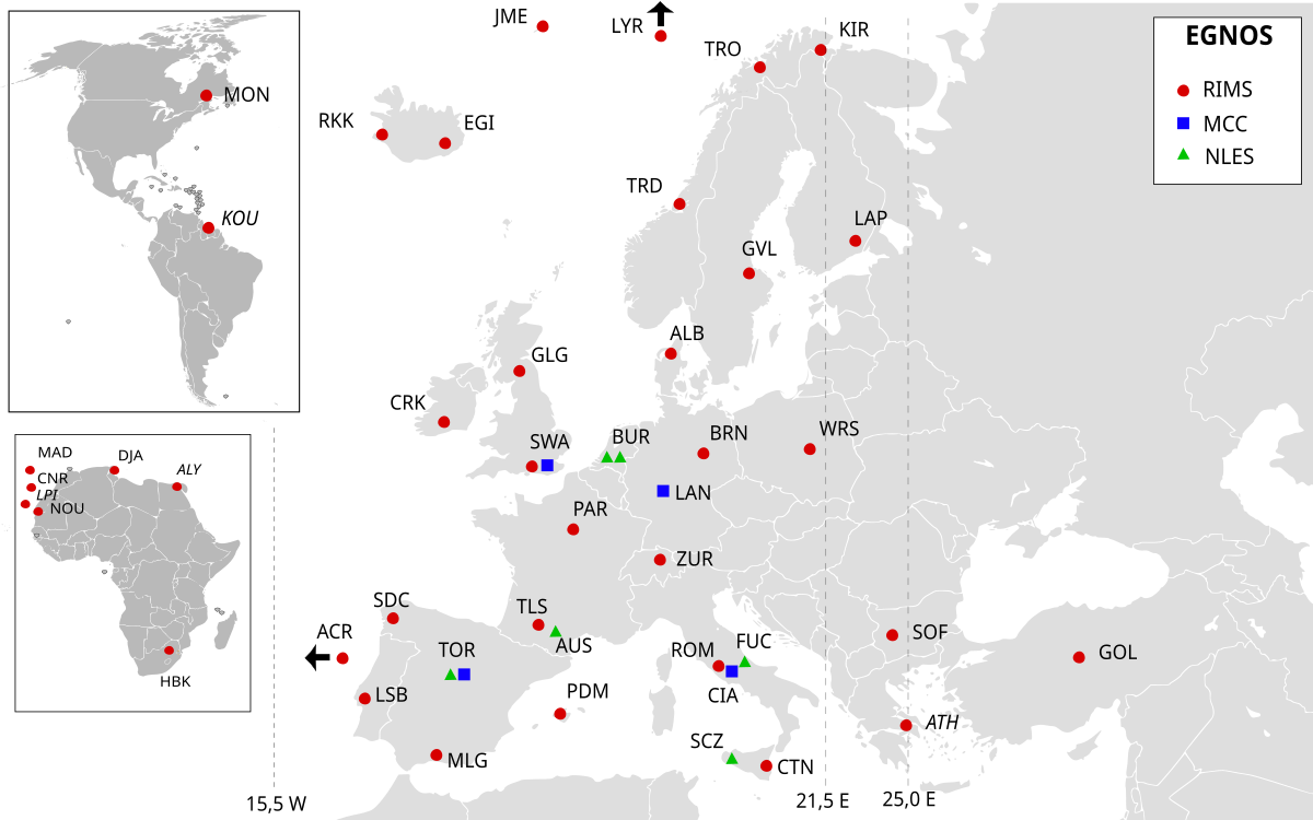 European Geostationary Navigation Overlay Service - Wikipedia