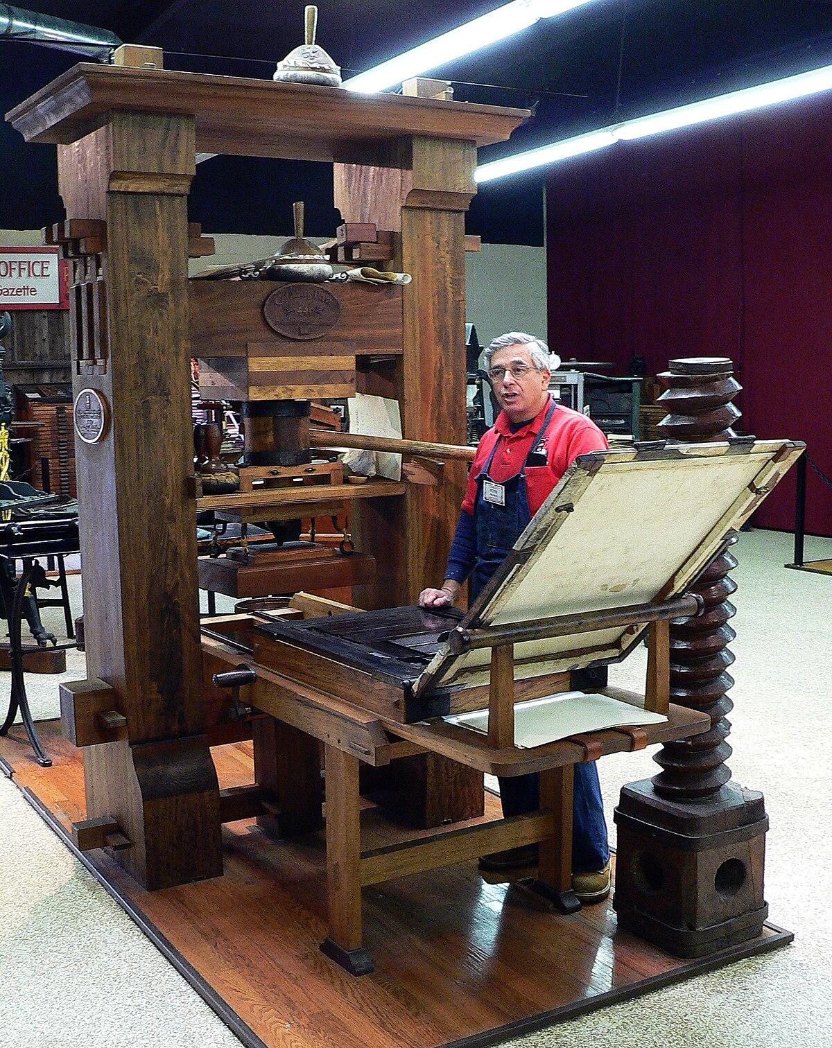 Printing press - Wikipedia