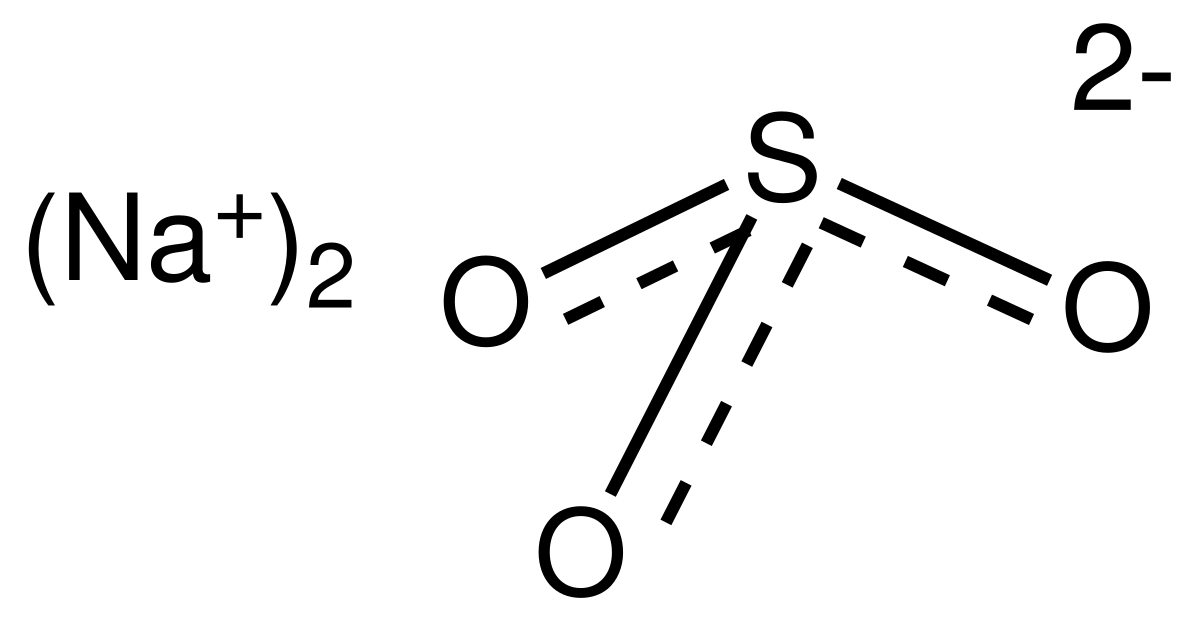 Sodium sulfite - Wikipedia