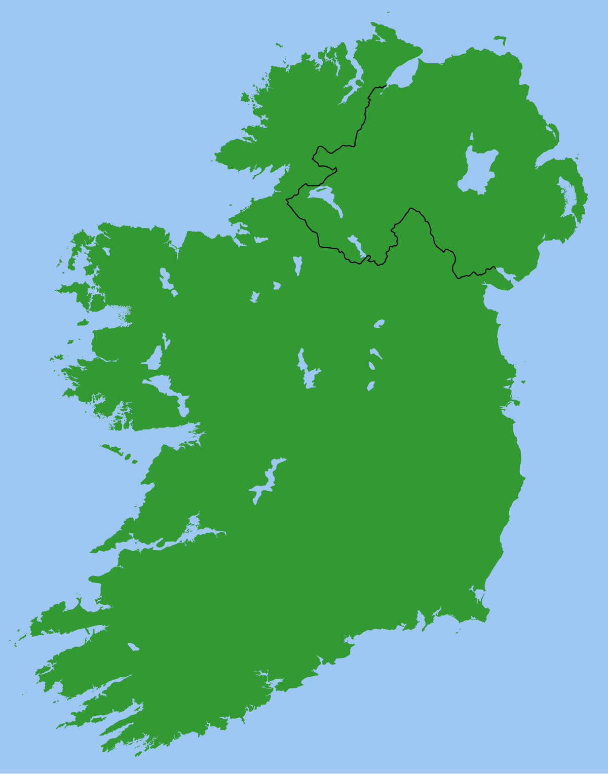 Frontière entre l'Irlande et le Royaume-Uni — Wikipédia