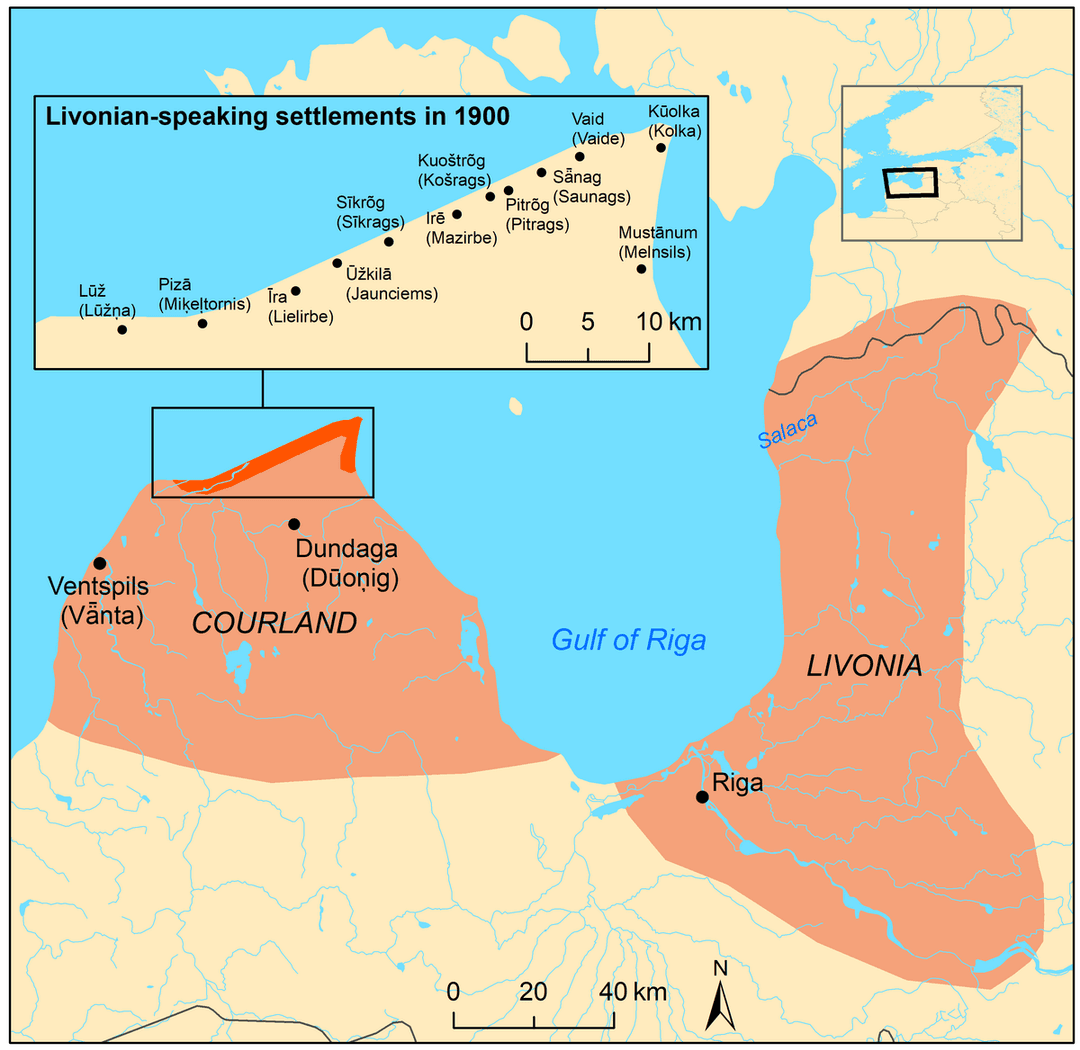 Livonian language - Wikipedia