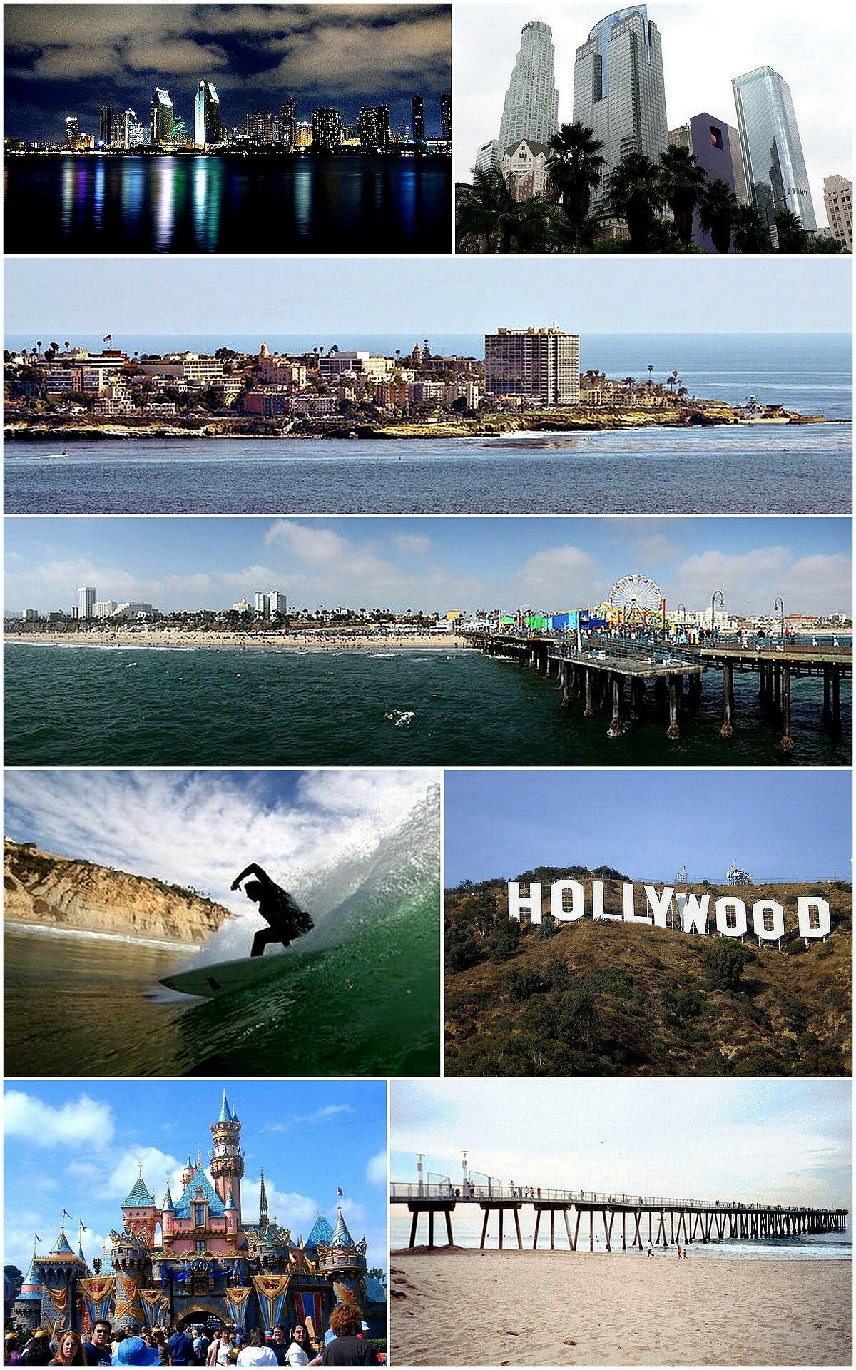 Californie du Sud — Wikipédia