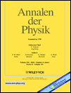 Annalen der Physik - Wikipedia