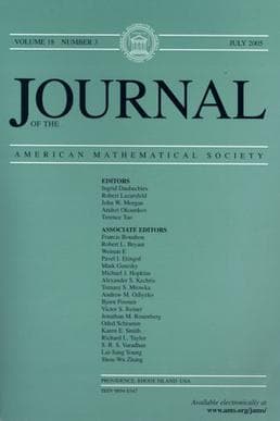 Journal of the American Mathematical Society - Wikipedia