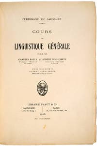 Course in General Linguistics - Wikipedia