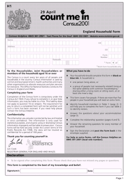 Census in the United Kingdom - Wikipedia