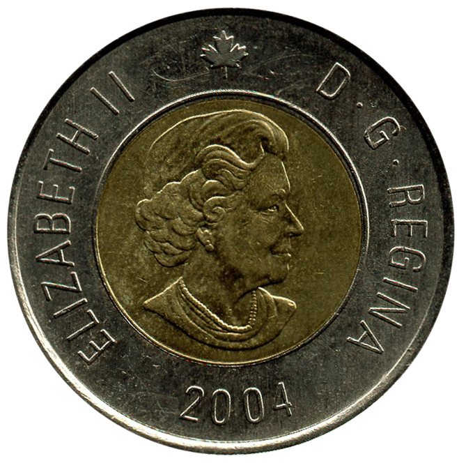 Pièce de 2 dollars canadiens — Wikipédia